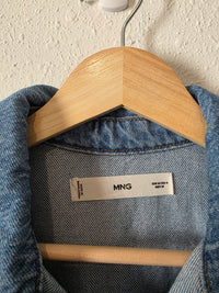 Mango Oversized Denim Top (M)