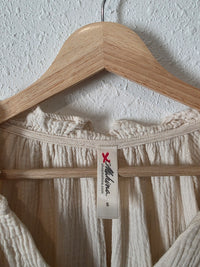 Gauze Puff Sleeve Top (S)