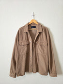 Abercrombie Brown Corduroy Button Up (XXL)