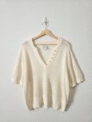 Varley Relaxed Knit Tee (M)
