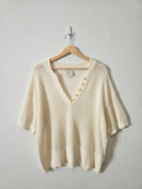 Varley Relaxed Knit Tee (M)
