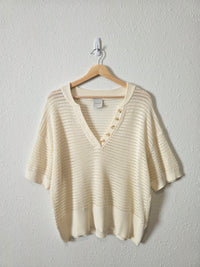 Varley Relaxed Knit Tee (M)