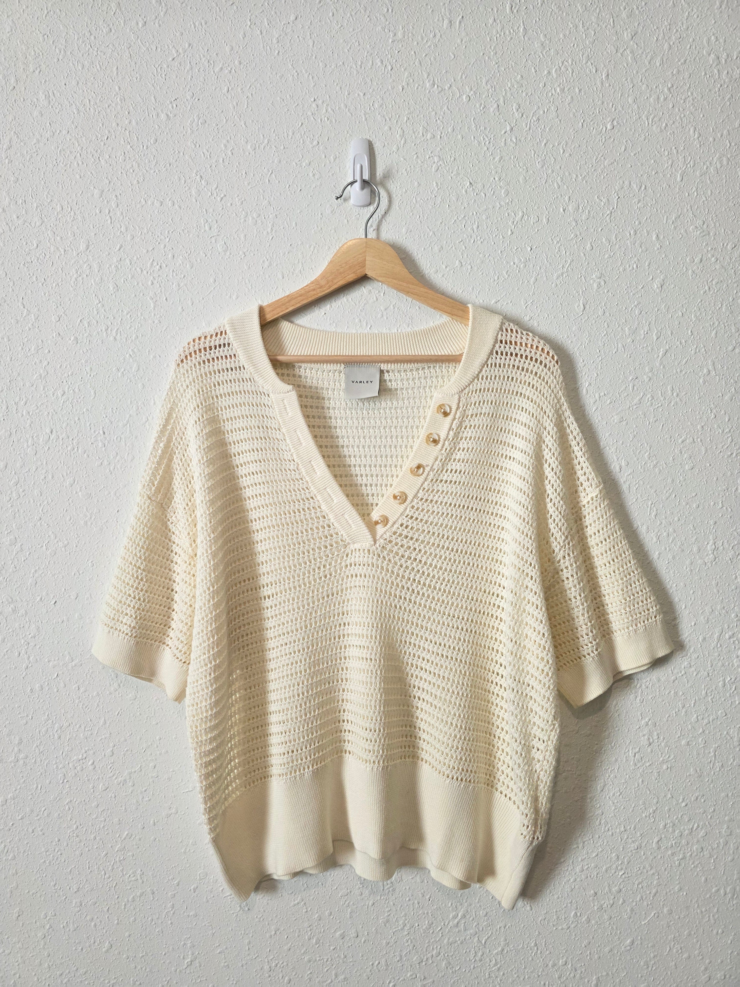 Varley Relaxed Knit Tee (M)