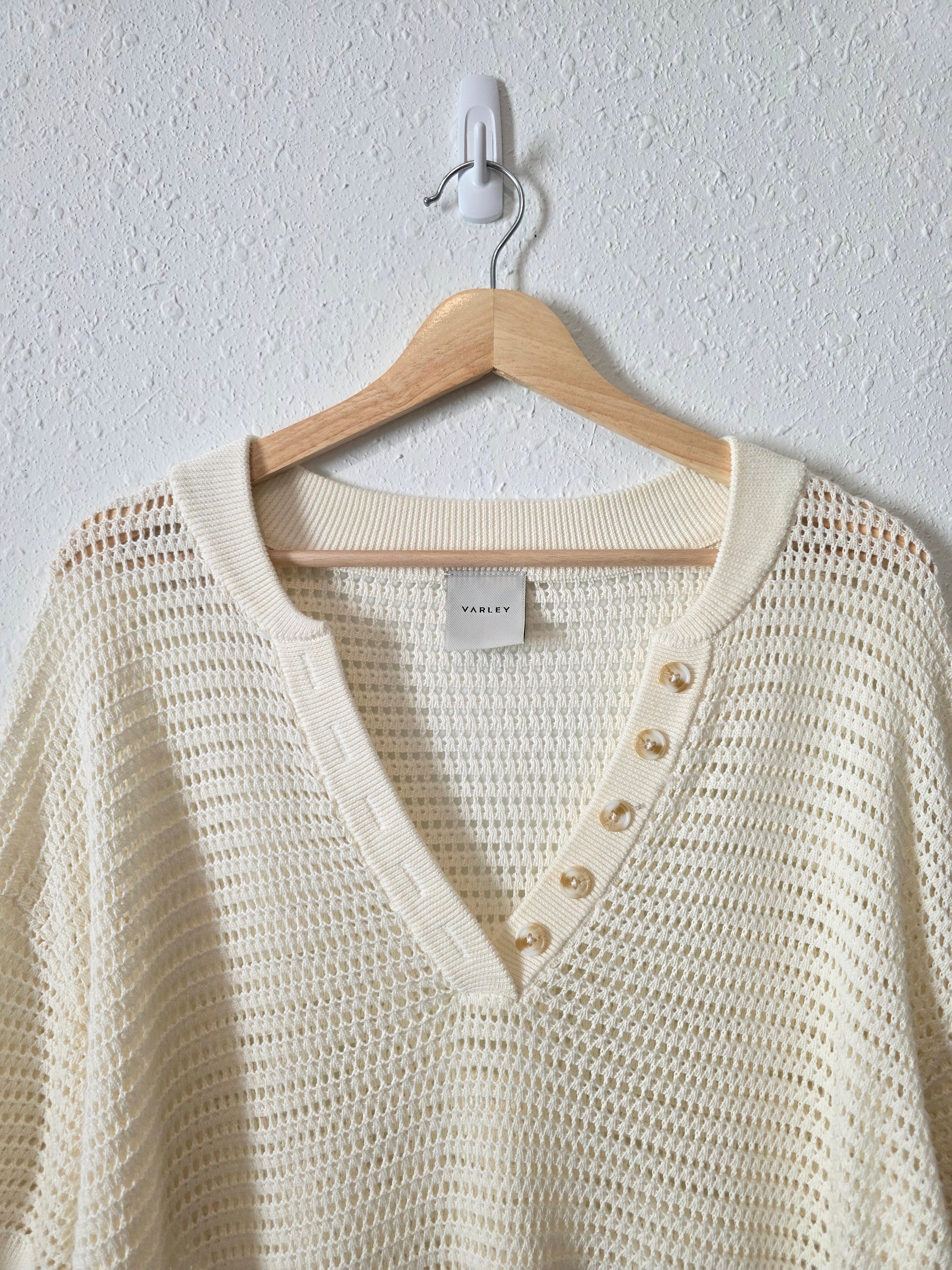Varley Relaxed Knit Tee (M)