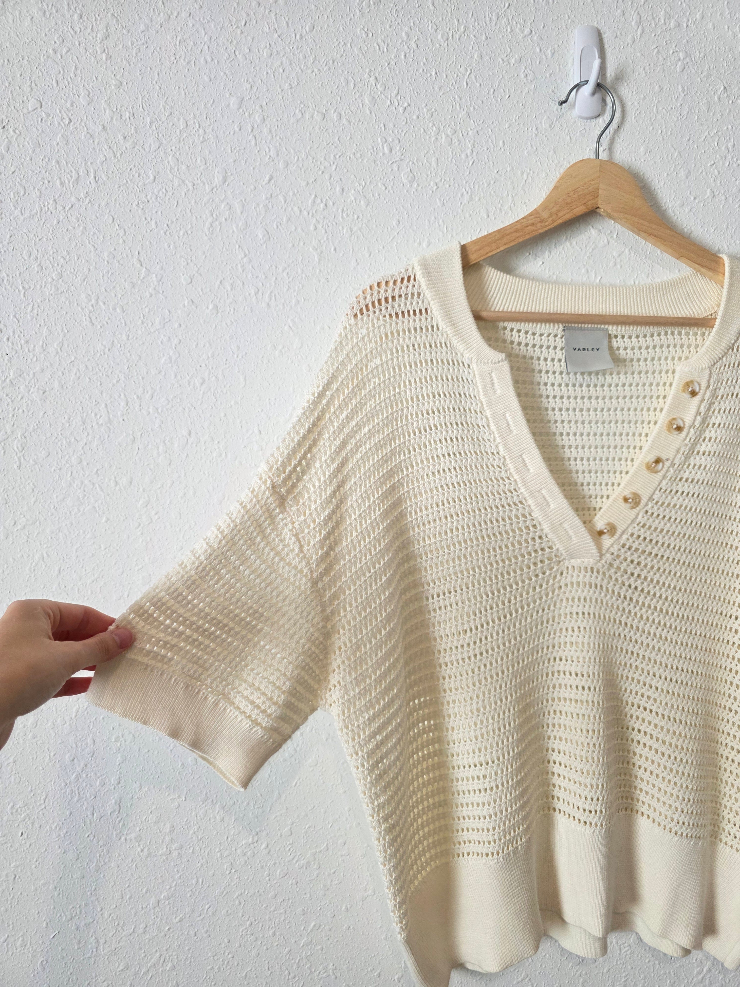 Varley Relaxed Knit Tee (M)