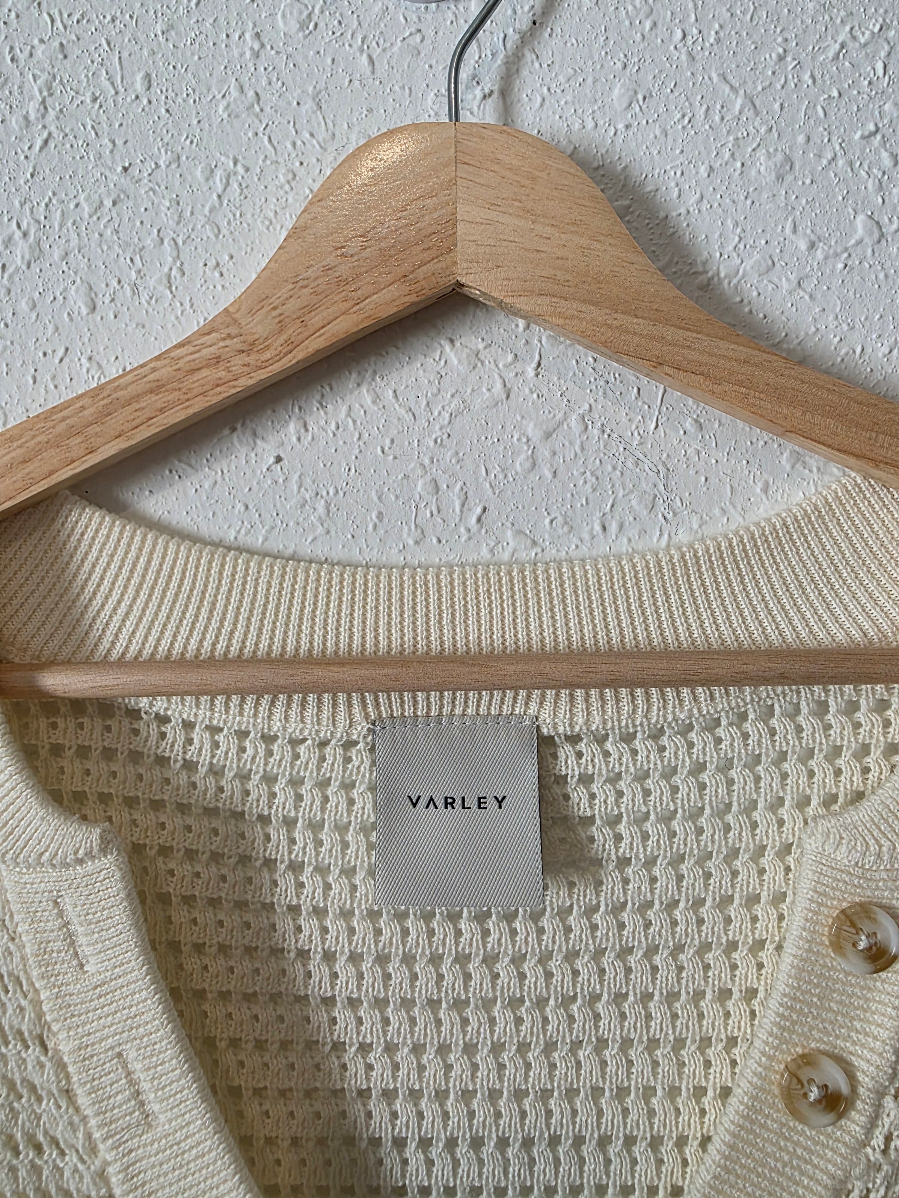 Varley Relaxed Knit Tee (M)