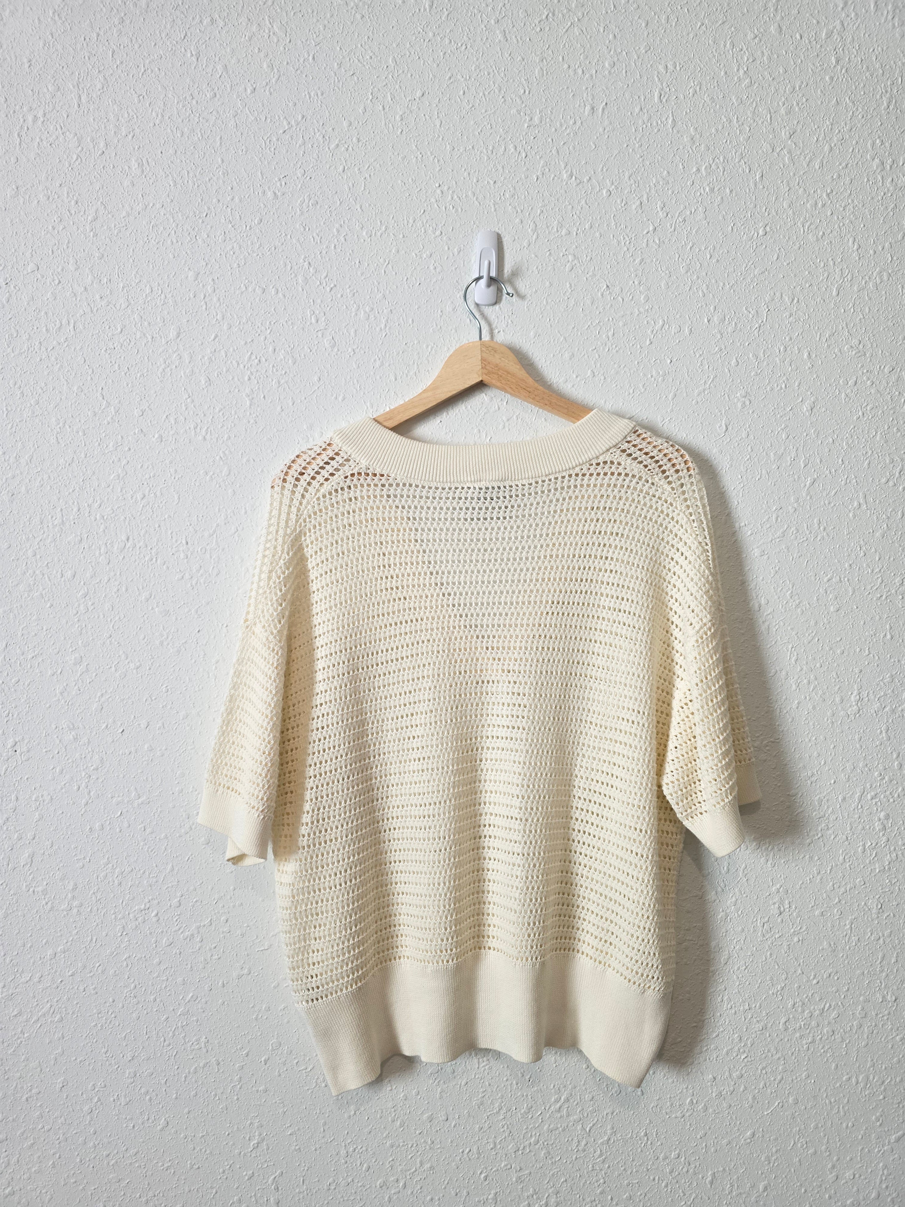 Varley Relaxed Knit Tee (M)