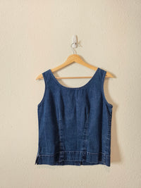 Vintage Eddie Bauer Denim Tank (S)