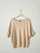 Quince Cotton Cashmere Dolman Sweater (M)