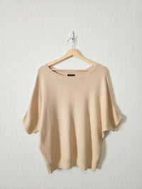 Quince Cotton Cashmere Dolman Sweater (M)