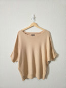 Quince Cotton Cashmere Dolman Sweater (M)