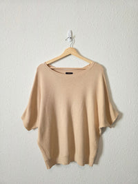 Quince Cotton Cashmere Dolman Sweater (M)