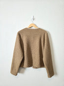 J.Crew Sherpa Button Up Jacket (XL)