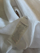 White Relaxed Linen Top (M)