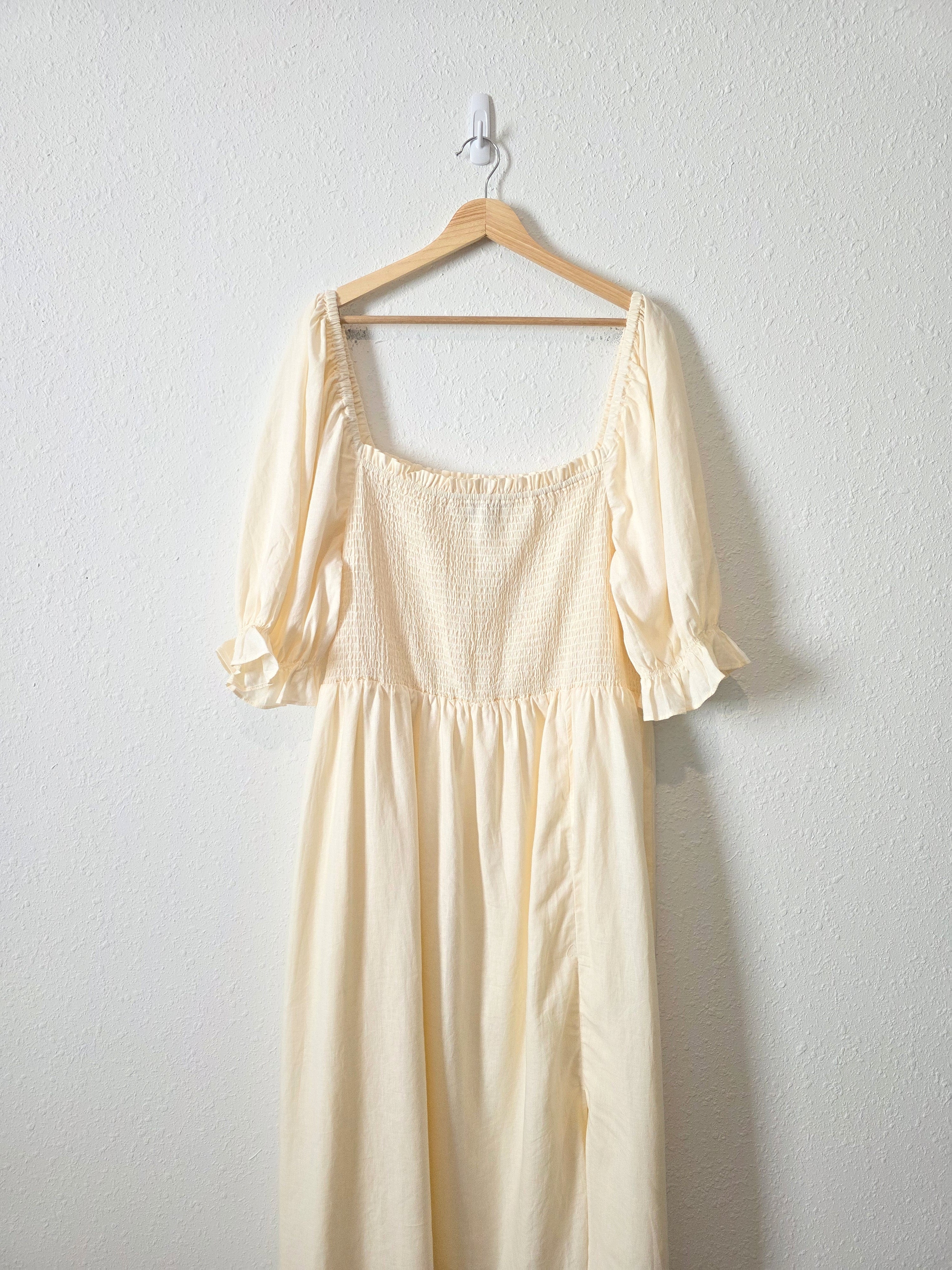 NEW Gap Smocked Midi Dress (XXL tall)