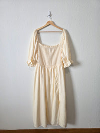 NEW Gap Smocked Midi Dress (XXL tall)