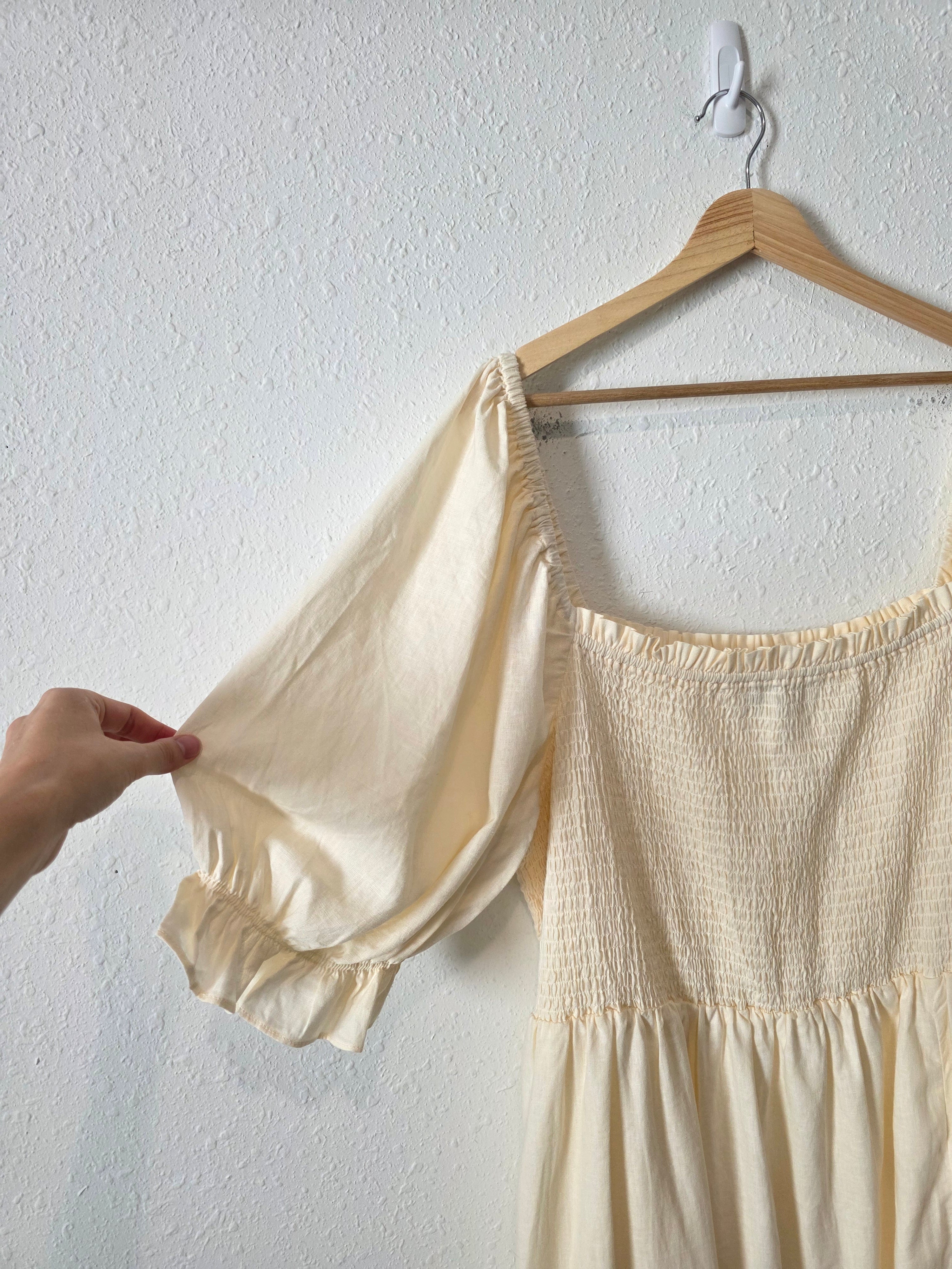 NEW Gap Smocked Midi Dress (XXL tall)