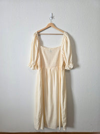 NEW Gap Smocked Midi Dress (XXL tall)