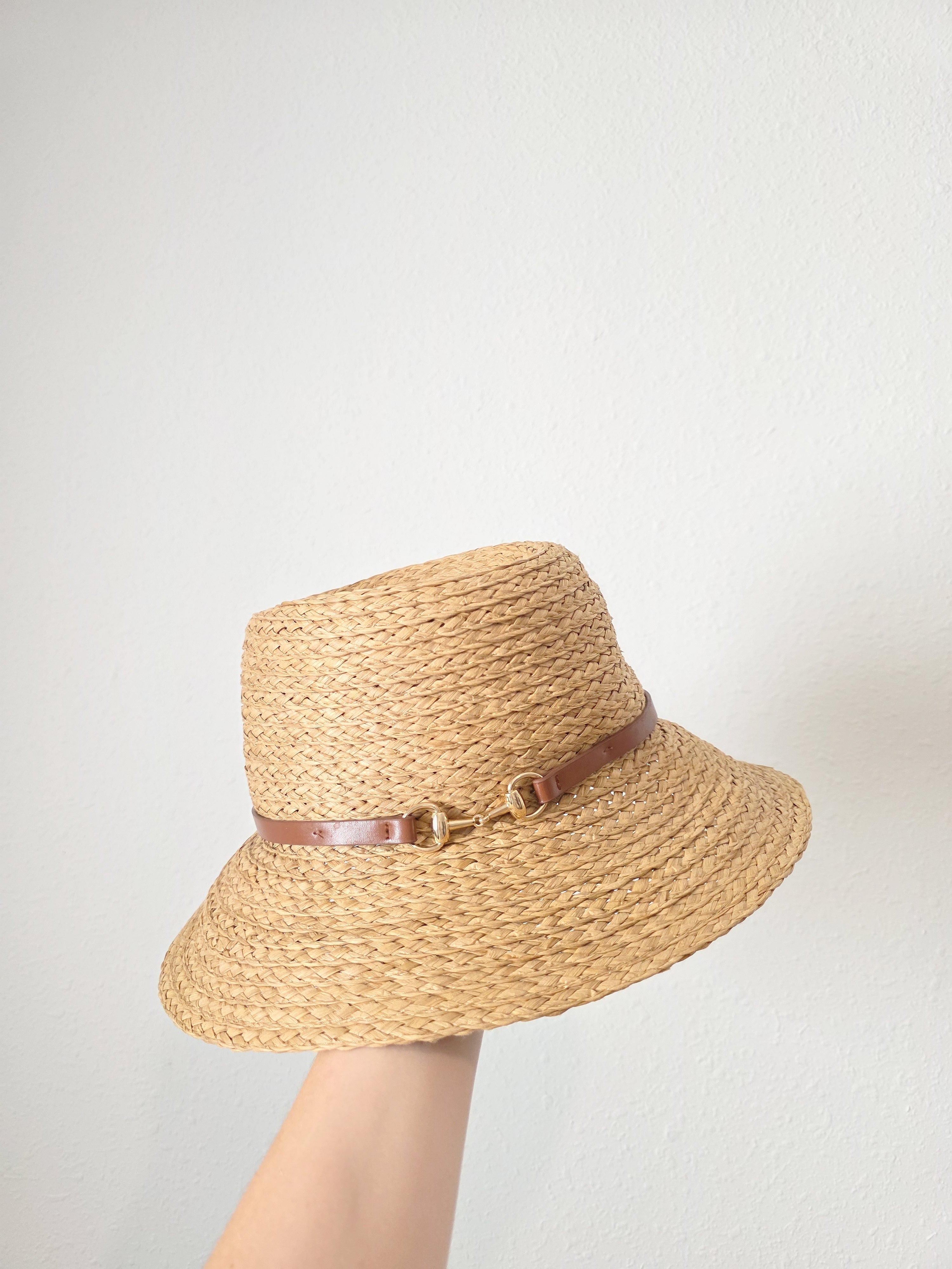 Woven Straw Beach Hat (OS)
