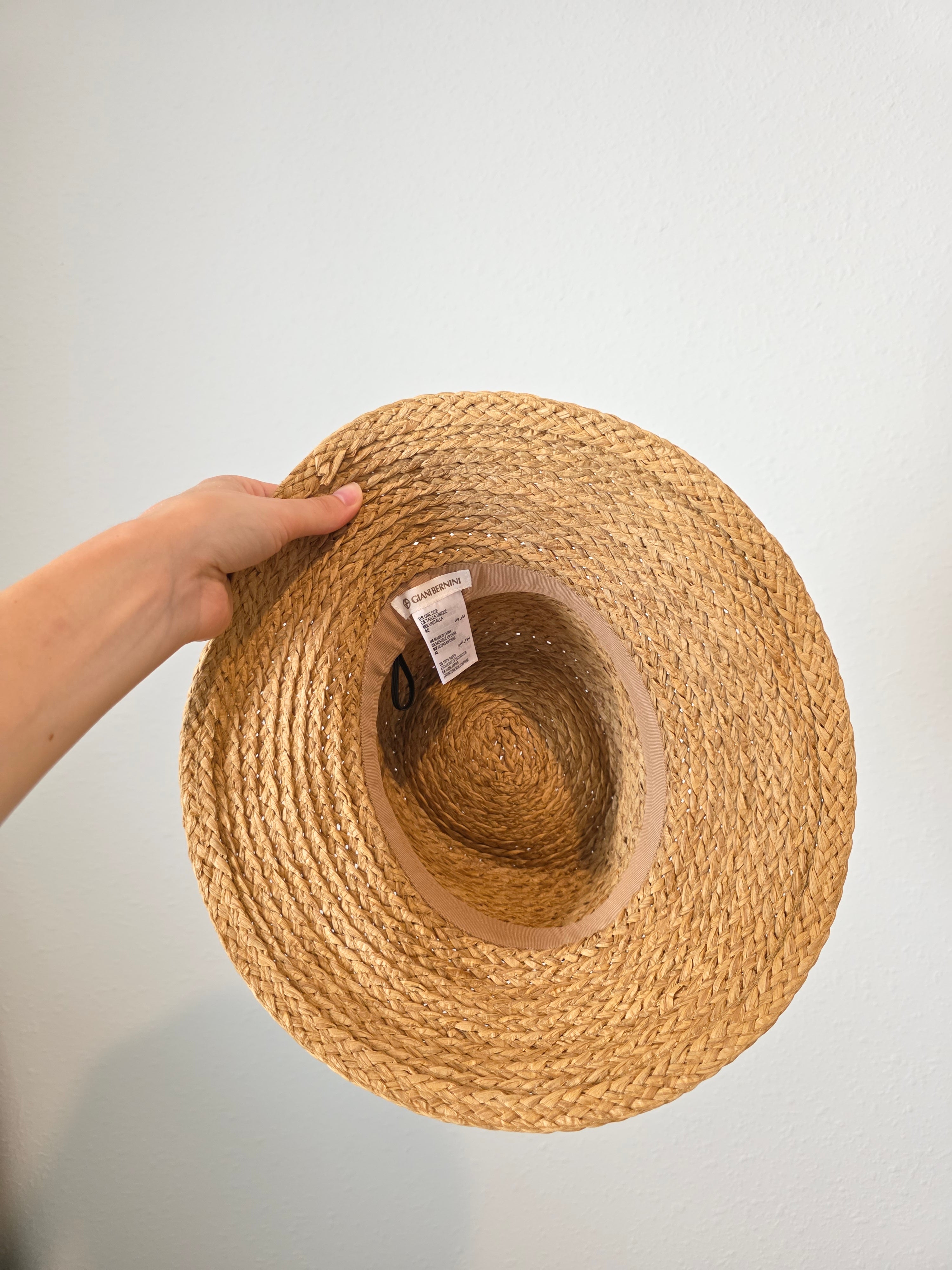 Woven Straw Beach Hat (OS)