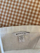 Athleta White Linen Tank (L)