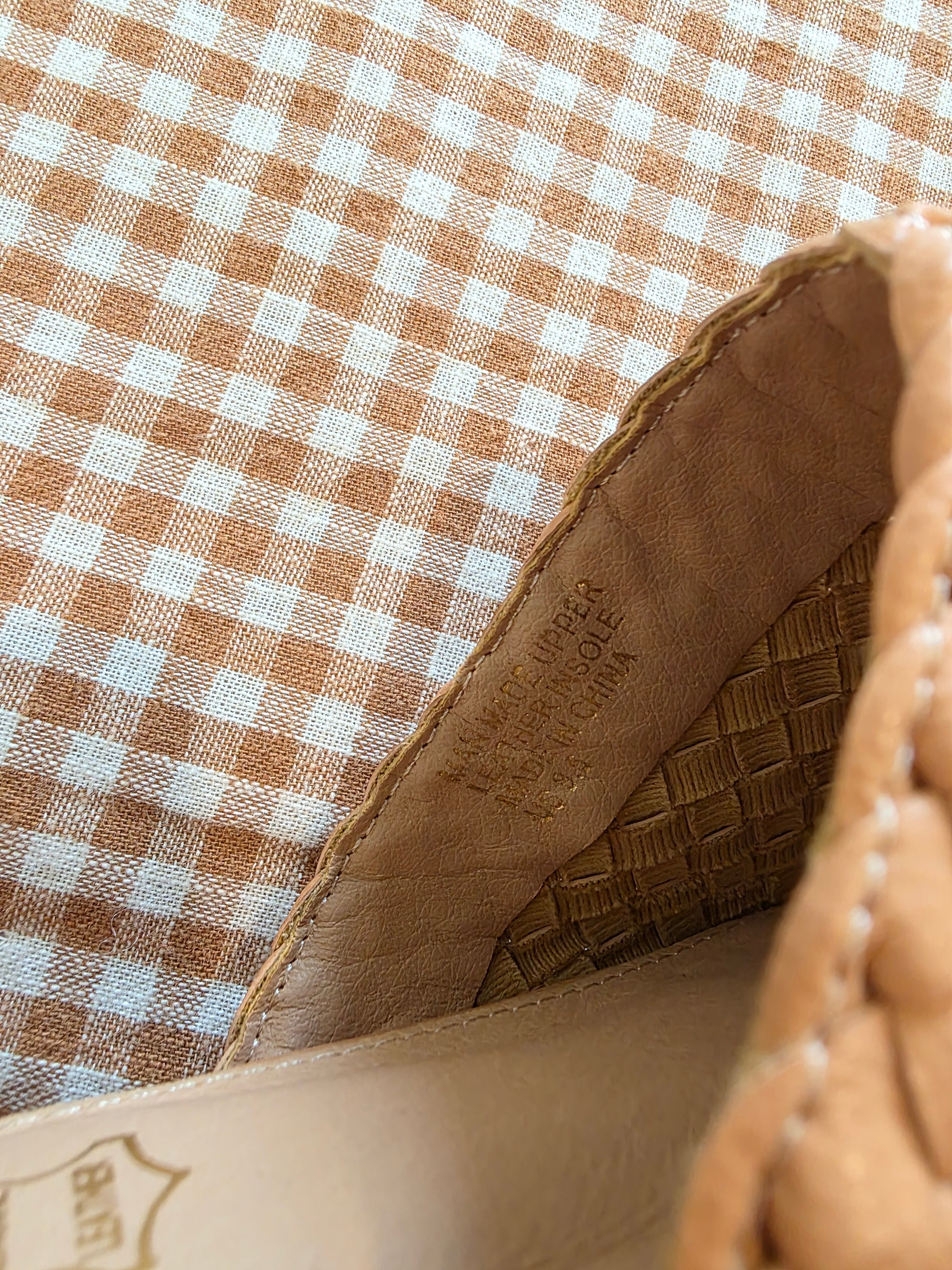 Woven Leather Mules (8.5)