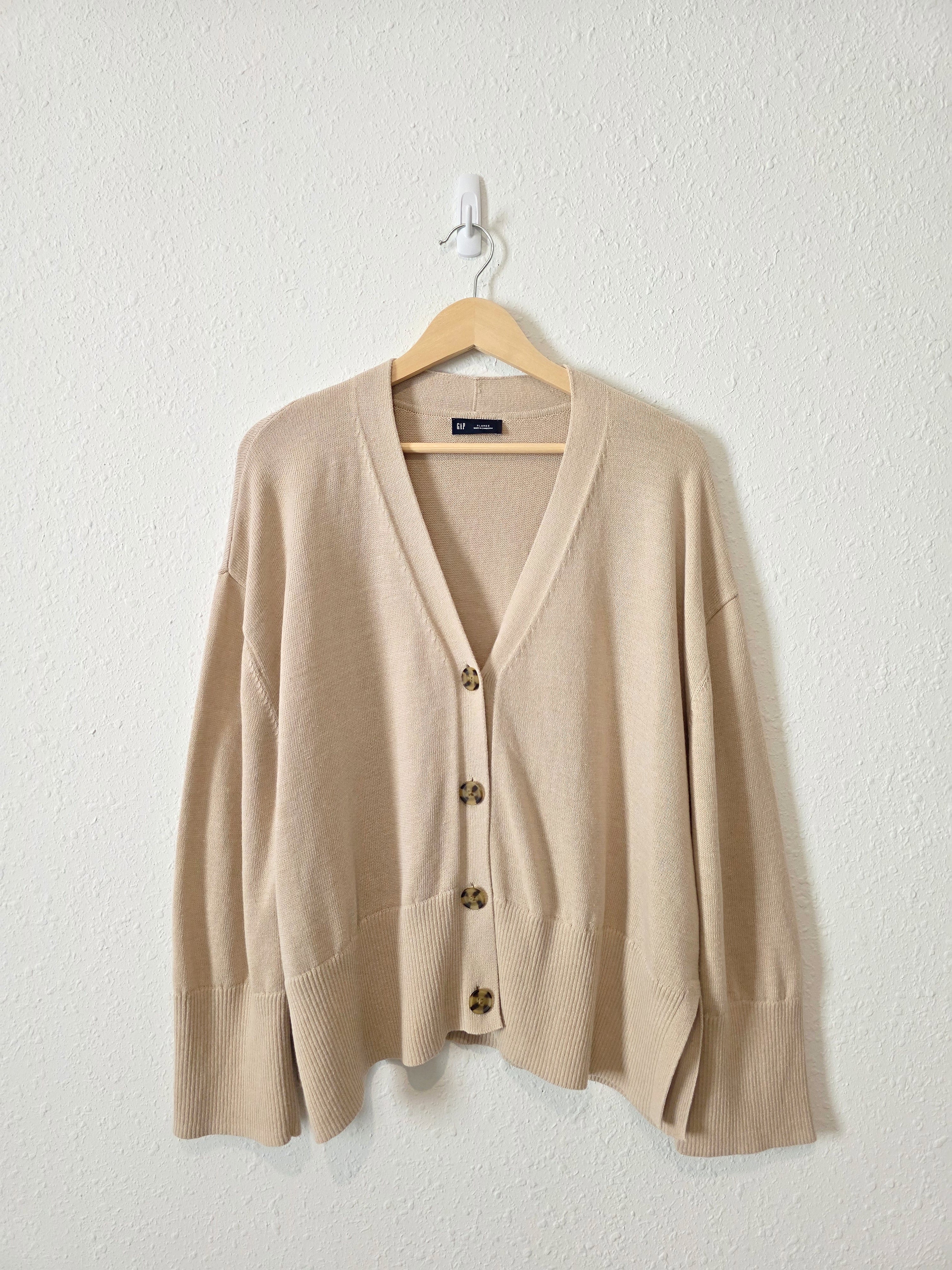 Gap Linen Blend Cardigan (XL)