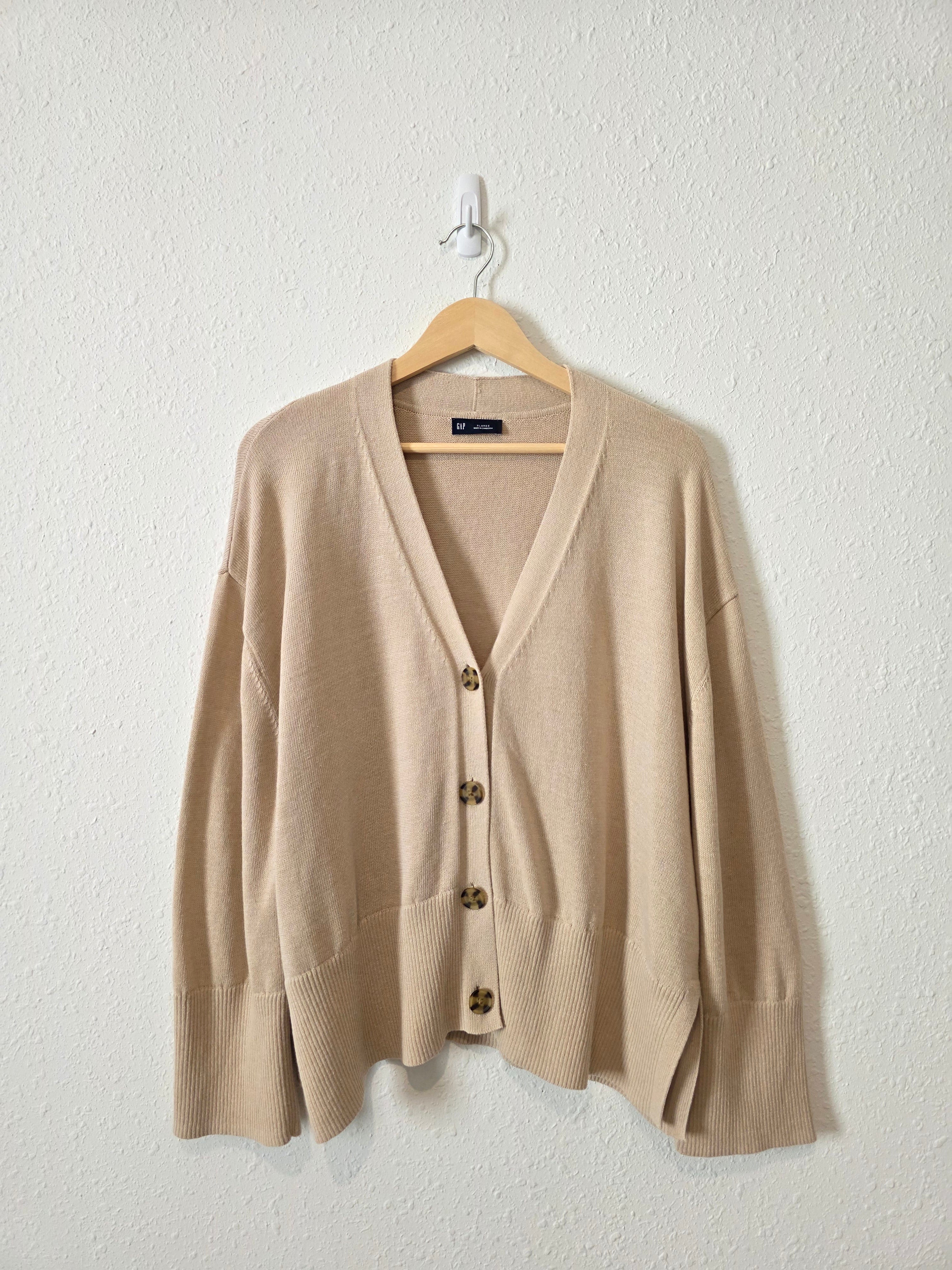 Gap Linen Blend Cardigan (XL)