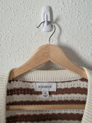 Evereve Striped Knit Sweater (XS)