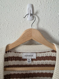 Evereve Striped Knit Sweater (XS)