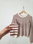 Evereve Striped Knit Sweater (XS)