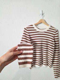 Evereve Striped Knit Sweater (XS)