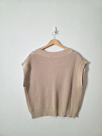 Cable Knit Sweater Vest (L)