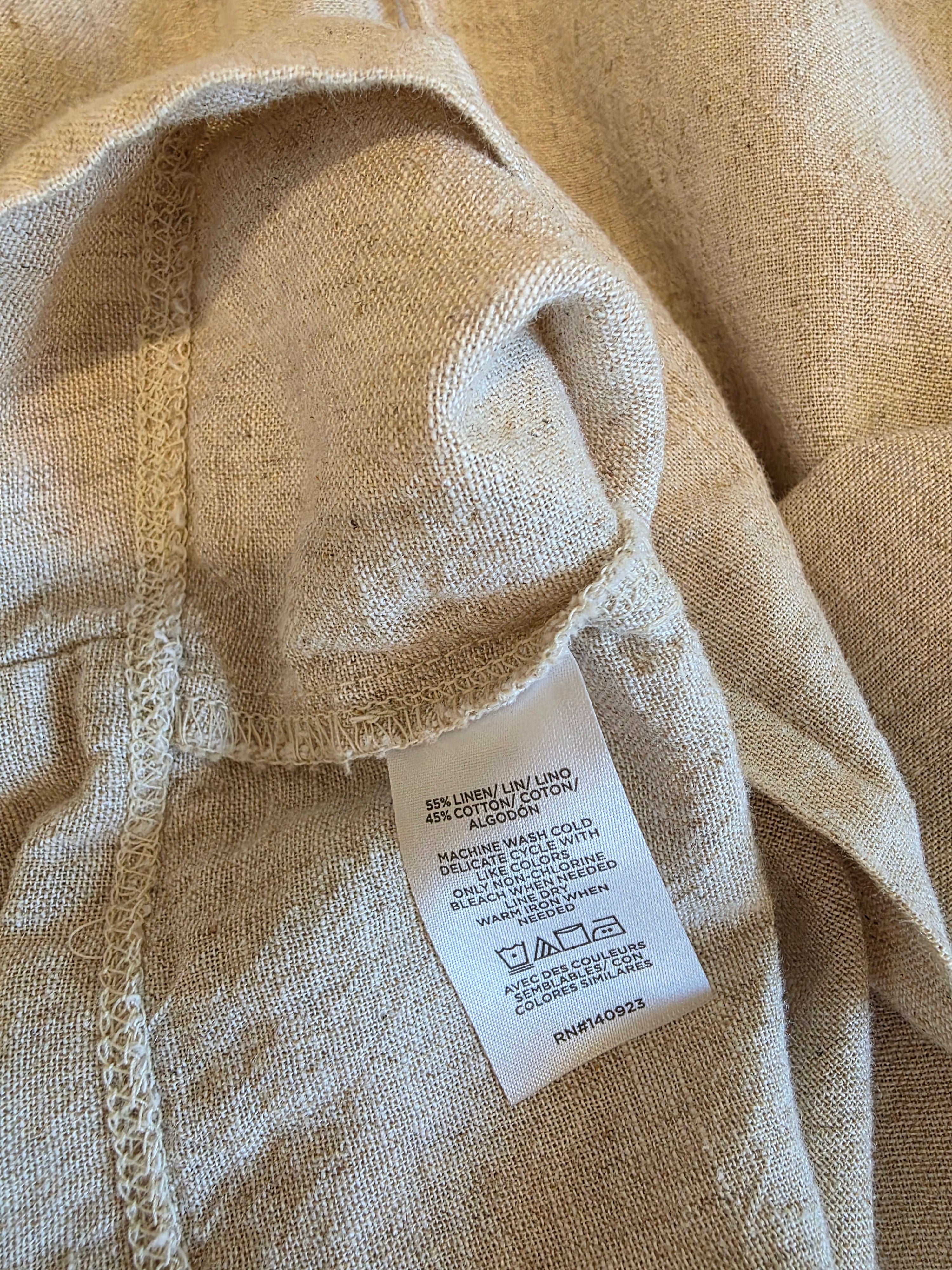 Lou & Grey Linen Cotton Dress (L)