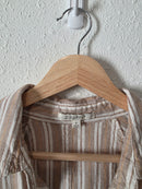 Z Supply Linen Blend Button Up (S)