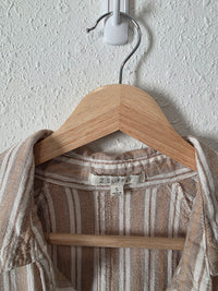 Z Supply Linen Blend Button Up (S)
