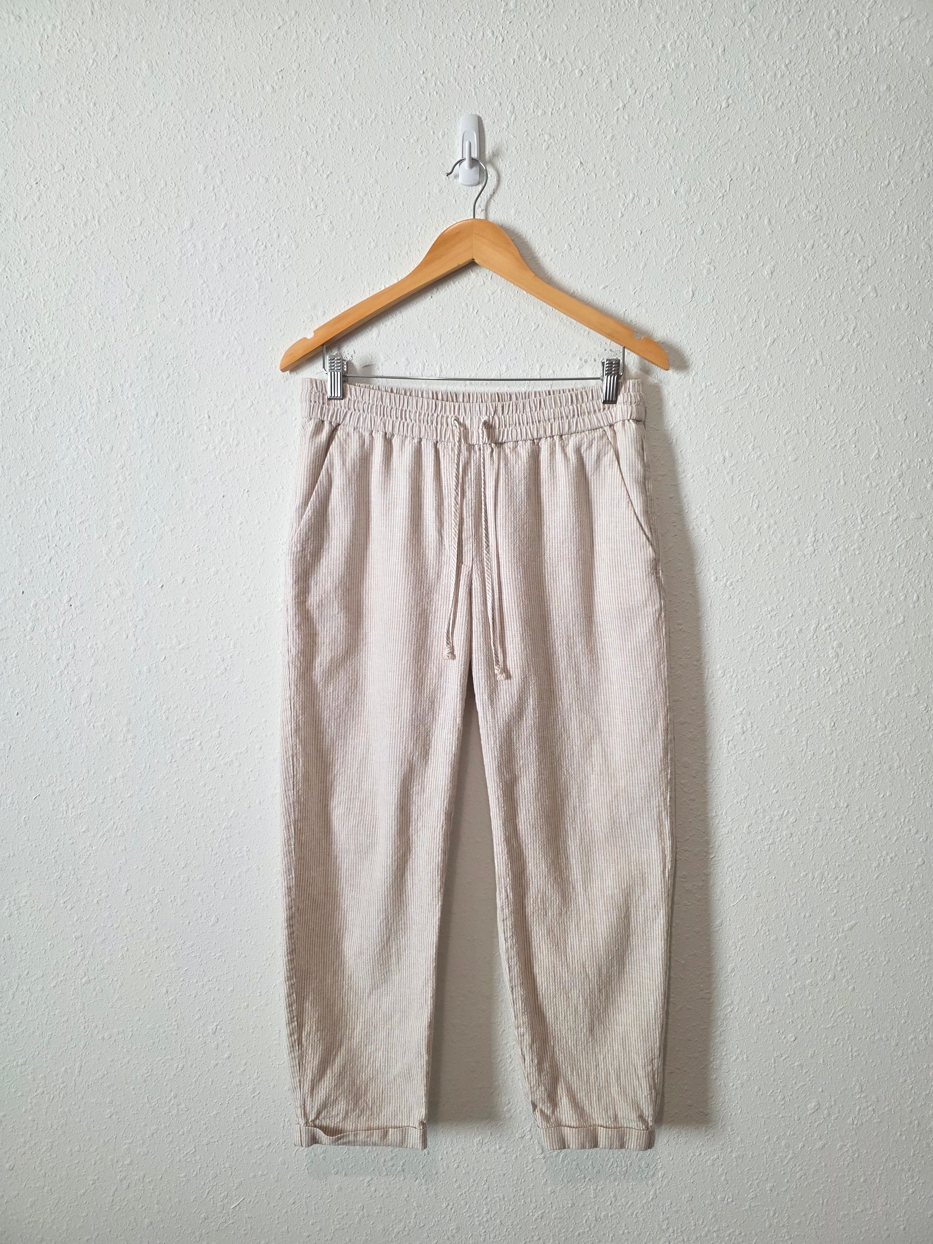 J.Crew Striped Linen Cotton Pants (8)
