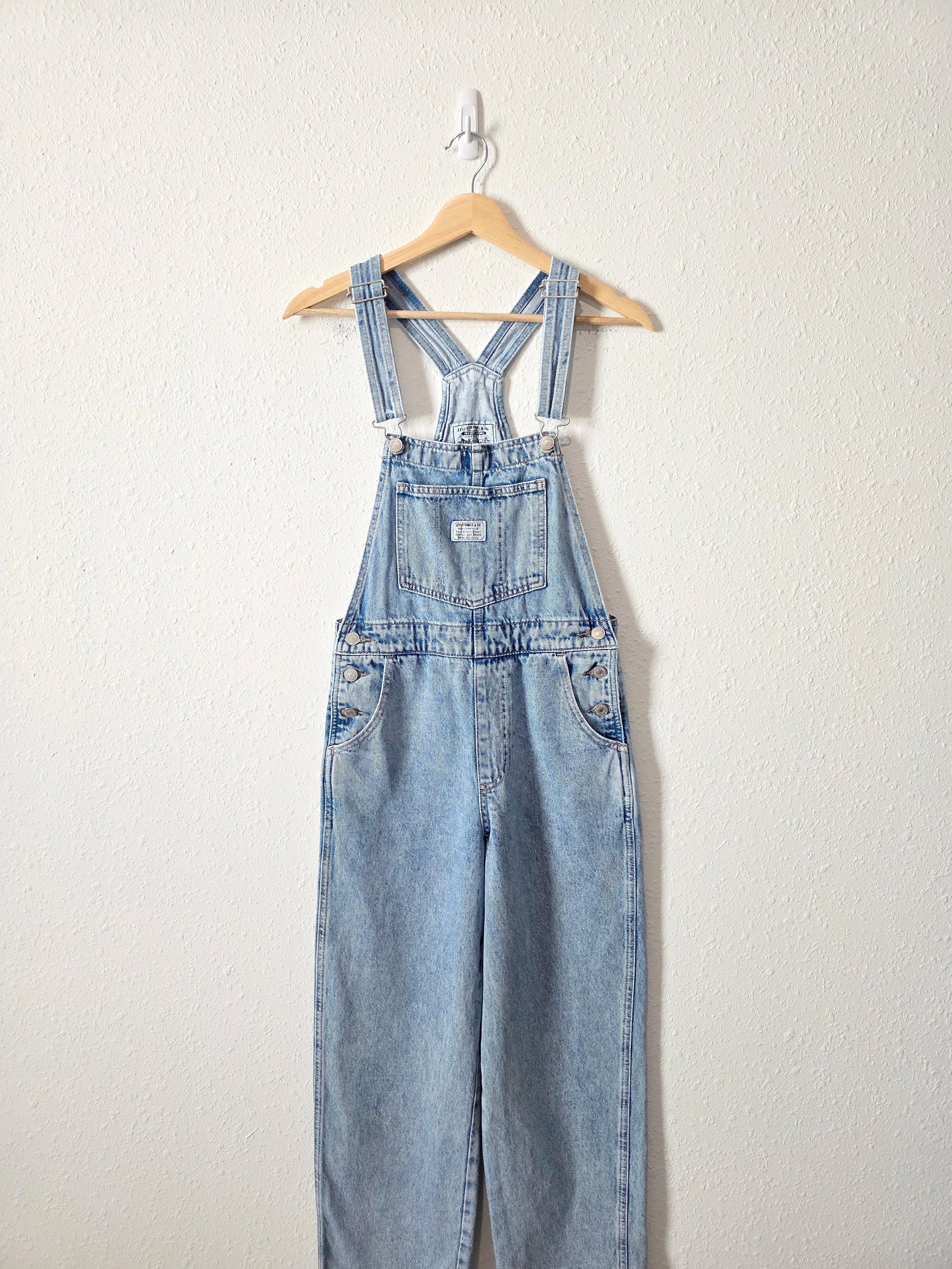 Levi's Light Wash Denim Overalls (XS)