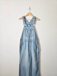 Baggy Wide Leg Denim Overalls (4)