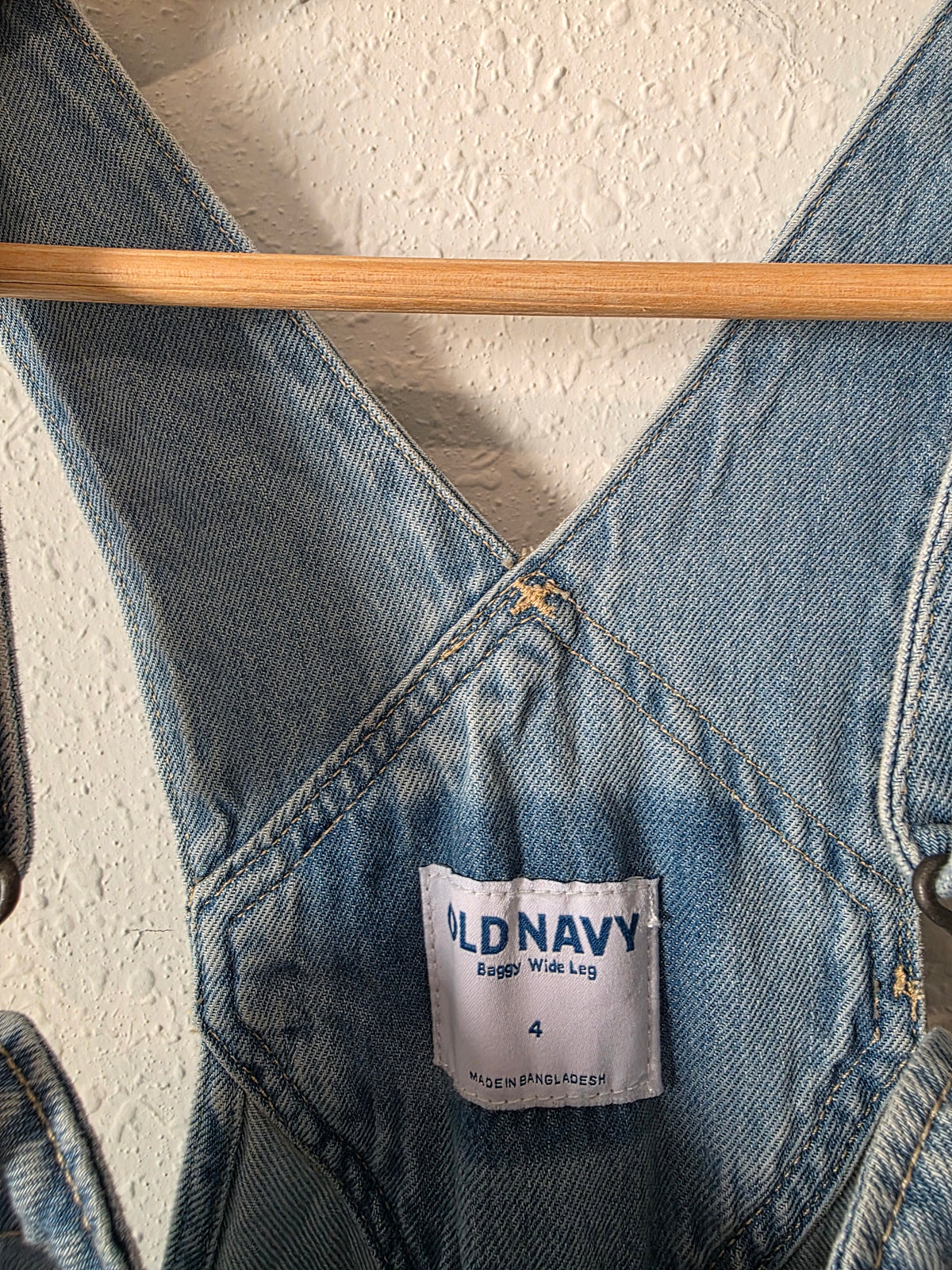 Baggy Wide Leg Denim Overalls (4)