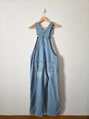 Baggy Wide Leg Denim Overalls (4)