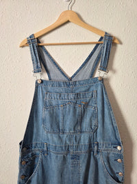 Gap Relaxed Denim Overalls (L)