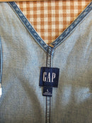 Gap Relaxed Denim Overalls (L)
