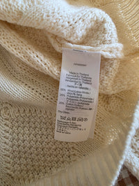 Madewell Cable Knit Crop Cardigan (XS)