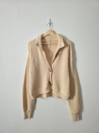 Free People Chunky Textured Cardigan (S)