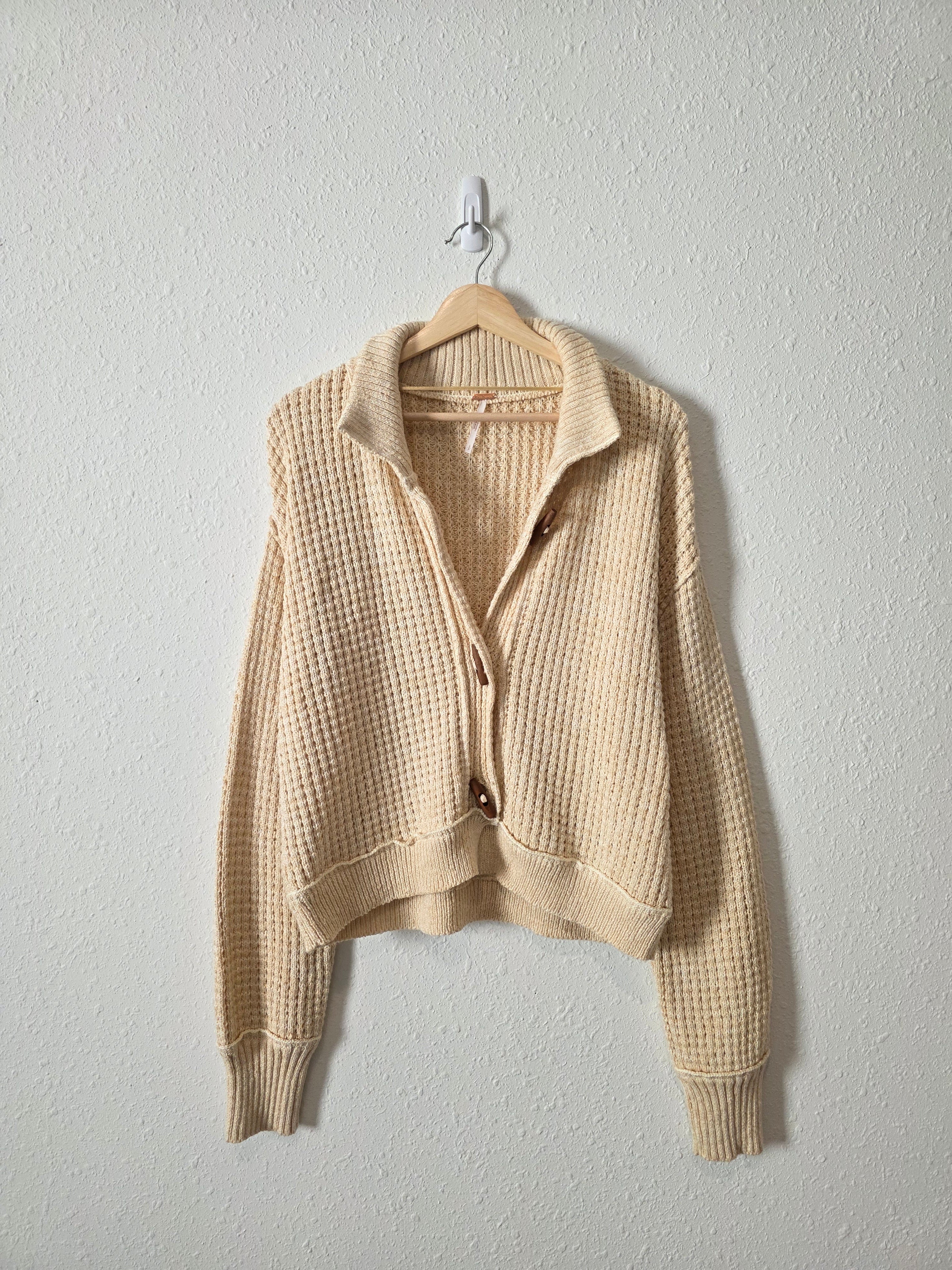 Free People Chunky Textured Cardigan (S)