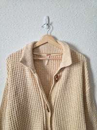 Free People Chunky Textured Cardigan (S)