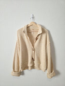 Free People Chunky Textured Cardigan (S)