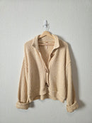 Free People Chunky Textured Cardigan (S)
