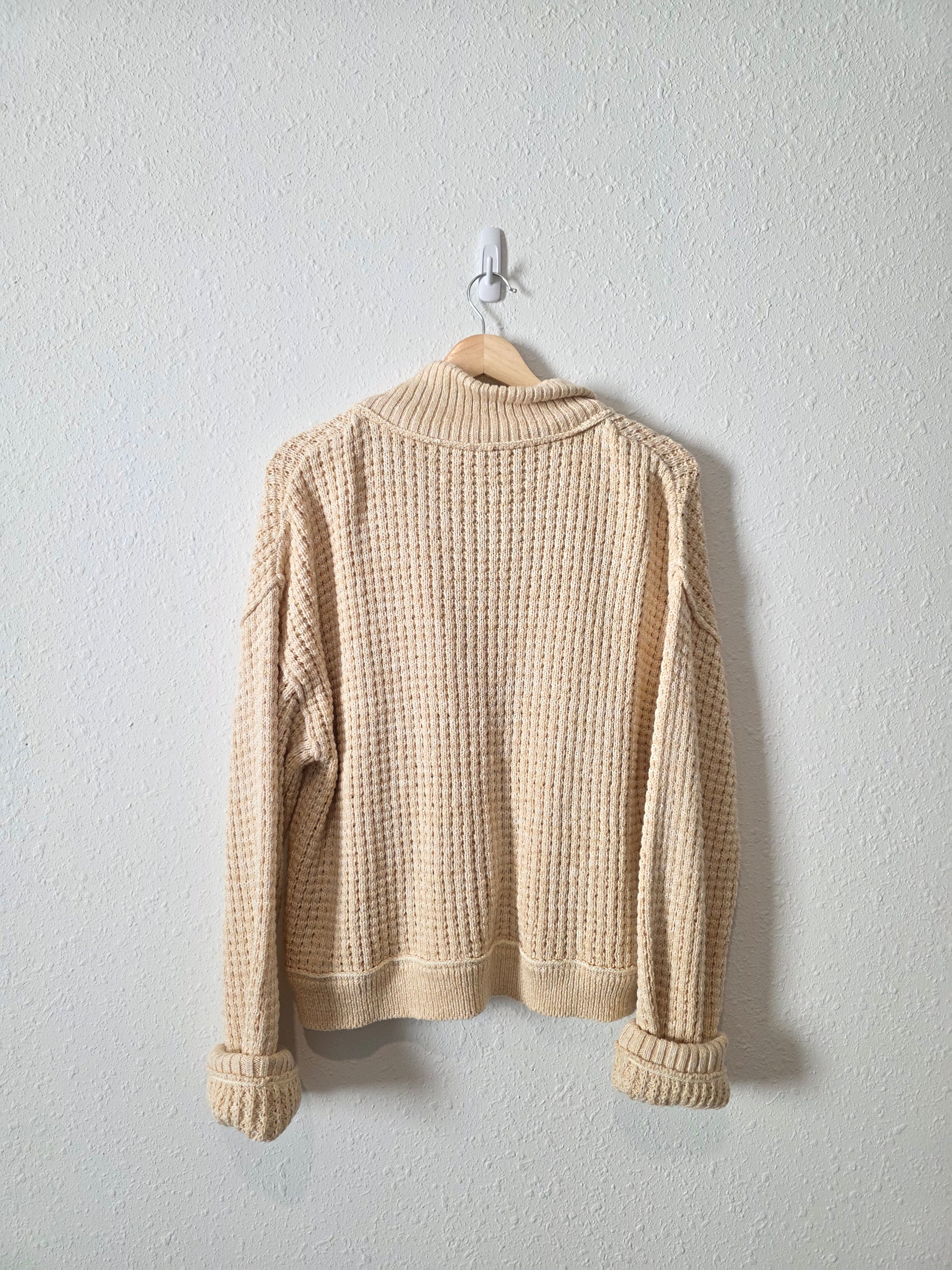 Free People Chunky Textured Cardigan (S)